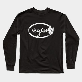 Vegan design Long Sleeve T-Shirt
